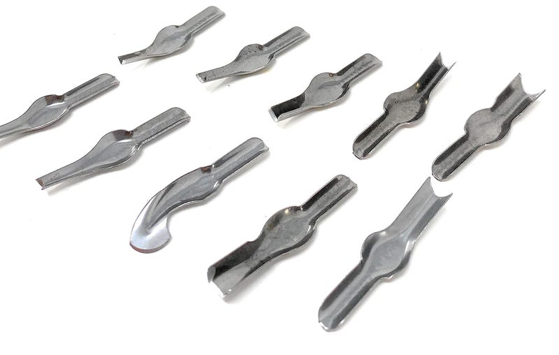 Essdee Linoleum Cutter Tools - Style 1 to 10 Sizes Lino Blades - High Carbon Steel - Pack of 10 - Made in UK - Image 4